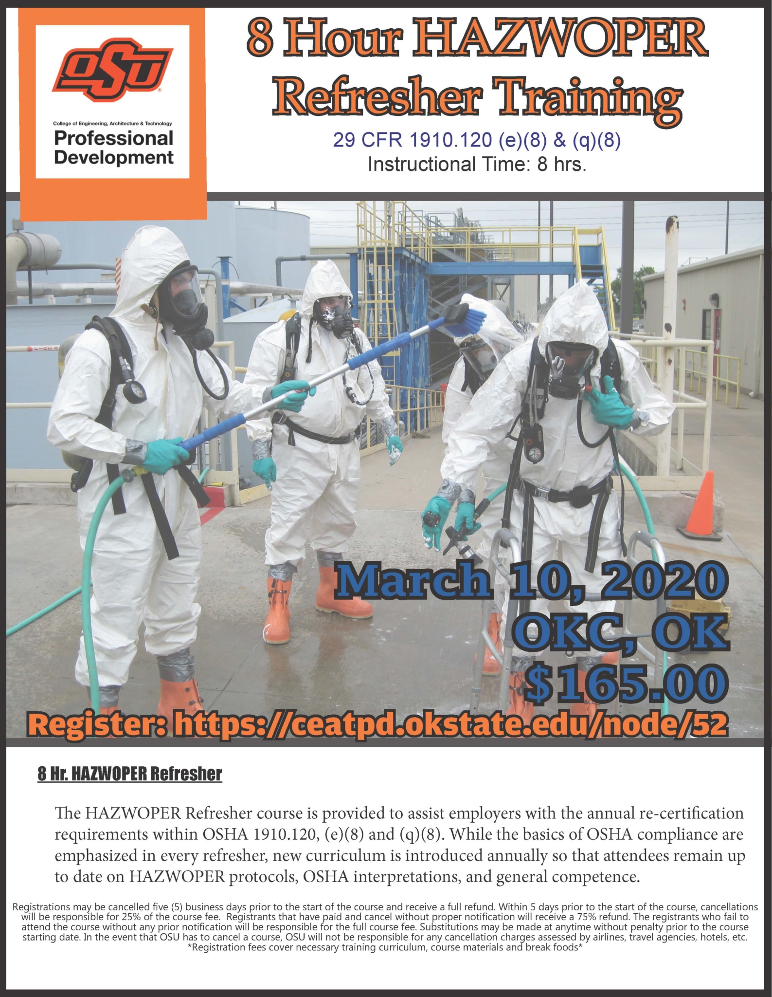 8 Hour HAZWOPER Refresher Hazardous Materials Society